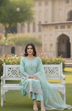 3pc Embroidered Premium Viscose Pret-SU-11