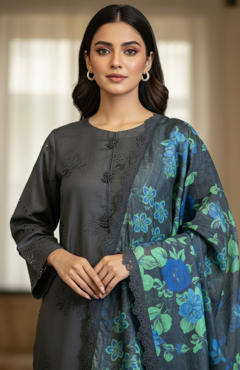 Embroidered Viscose Marina -SU-06