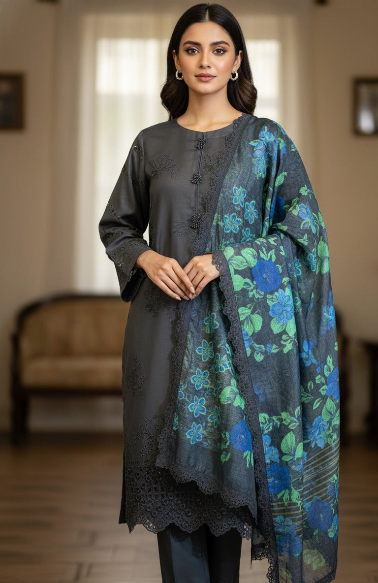 Embroidered Viscose Marina -SU-06