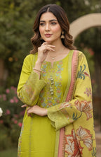 3pc Embroidered  Premium Viscose Pret-SU-12