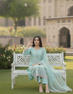 3pc Embroidered Premium Viscose Pret-SU-11