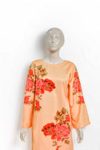 Printed Silk 2-Piece Suit