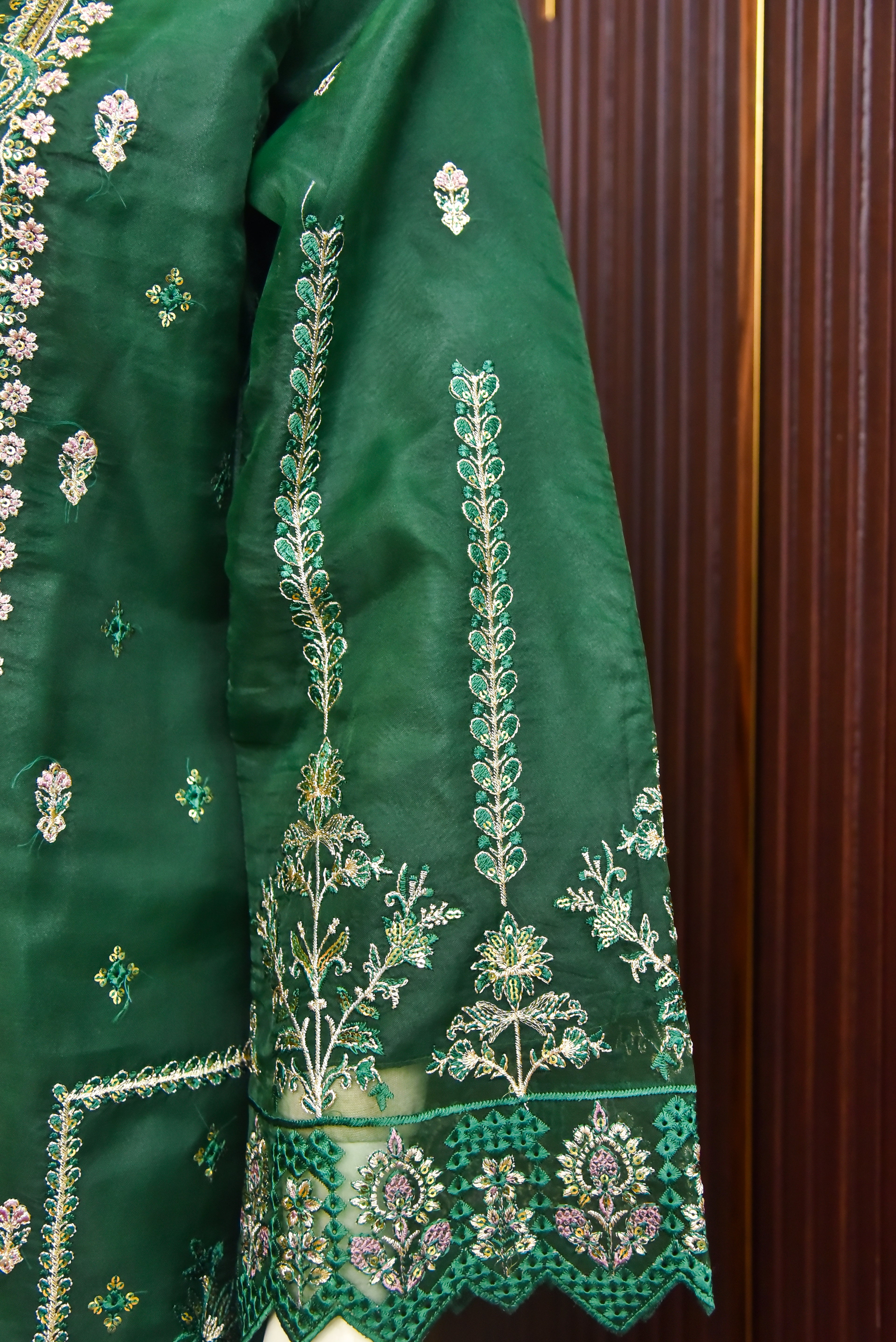 3 Piece - Embroidered Suit