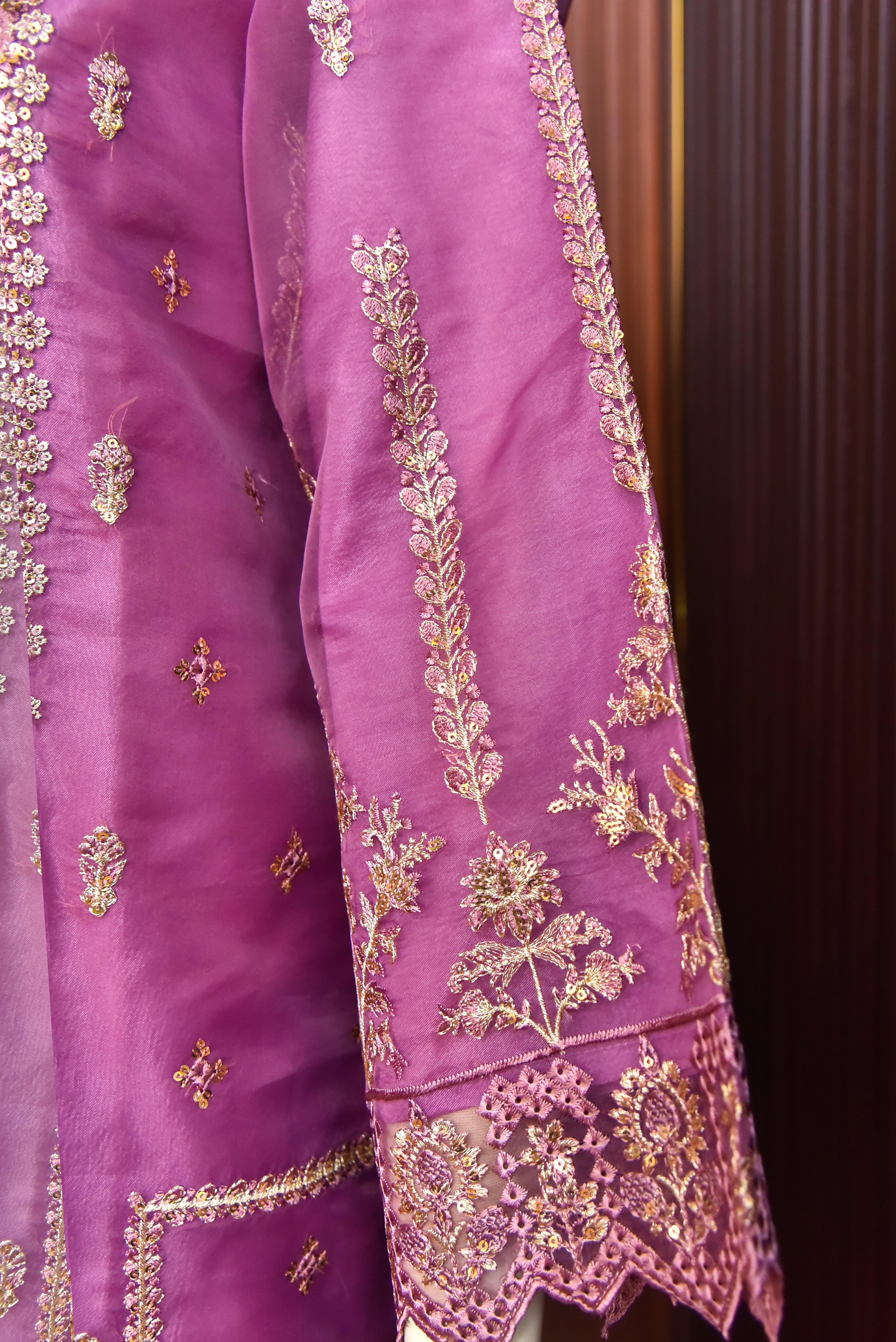 3 Piece - Embroidered Suit