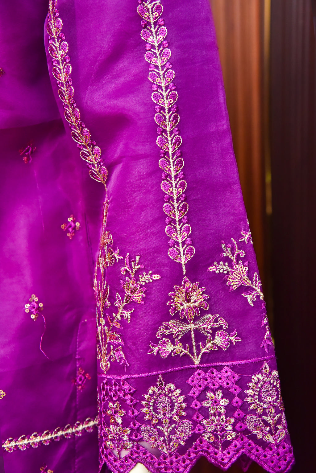 3 Piece - Embroidered Suit