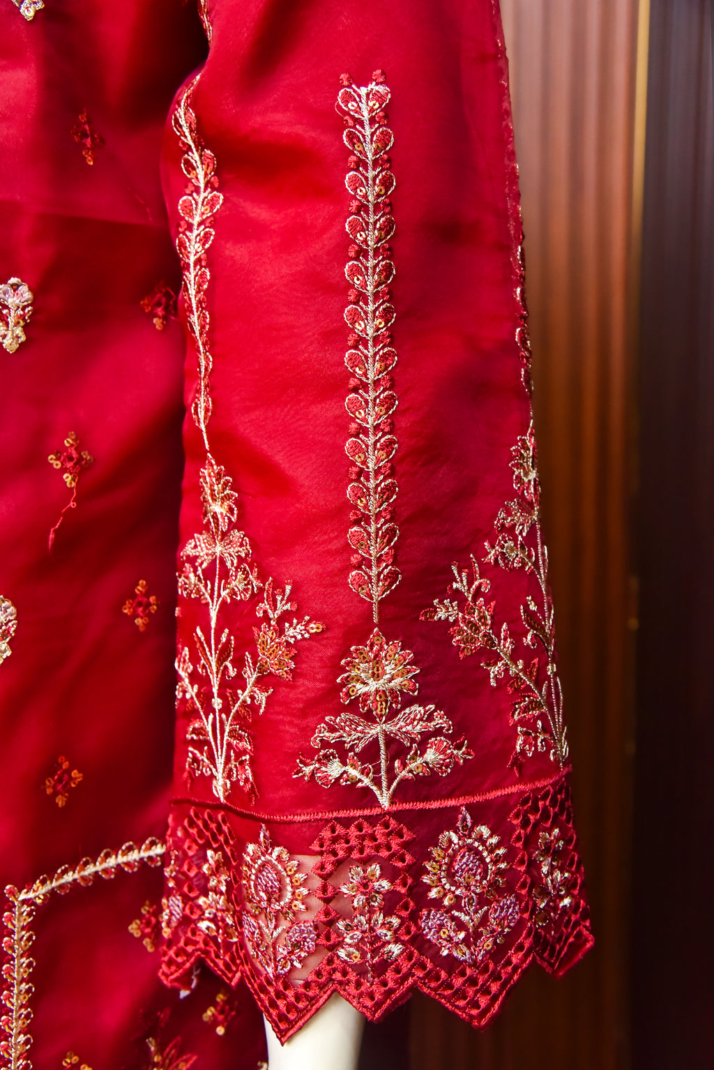 3 Piece - Embroidered Suit