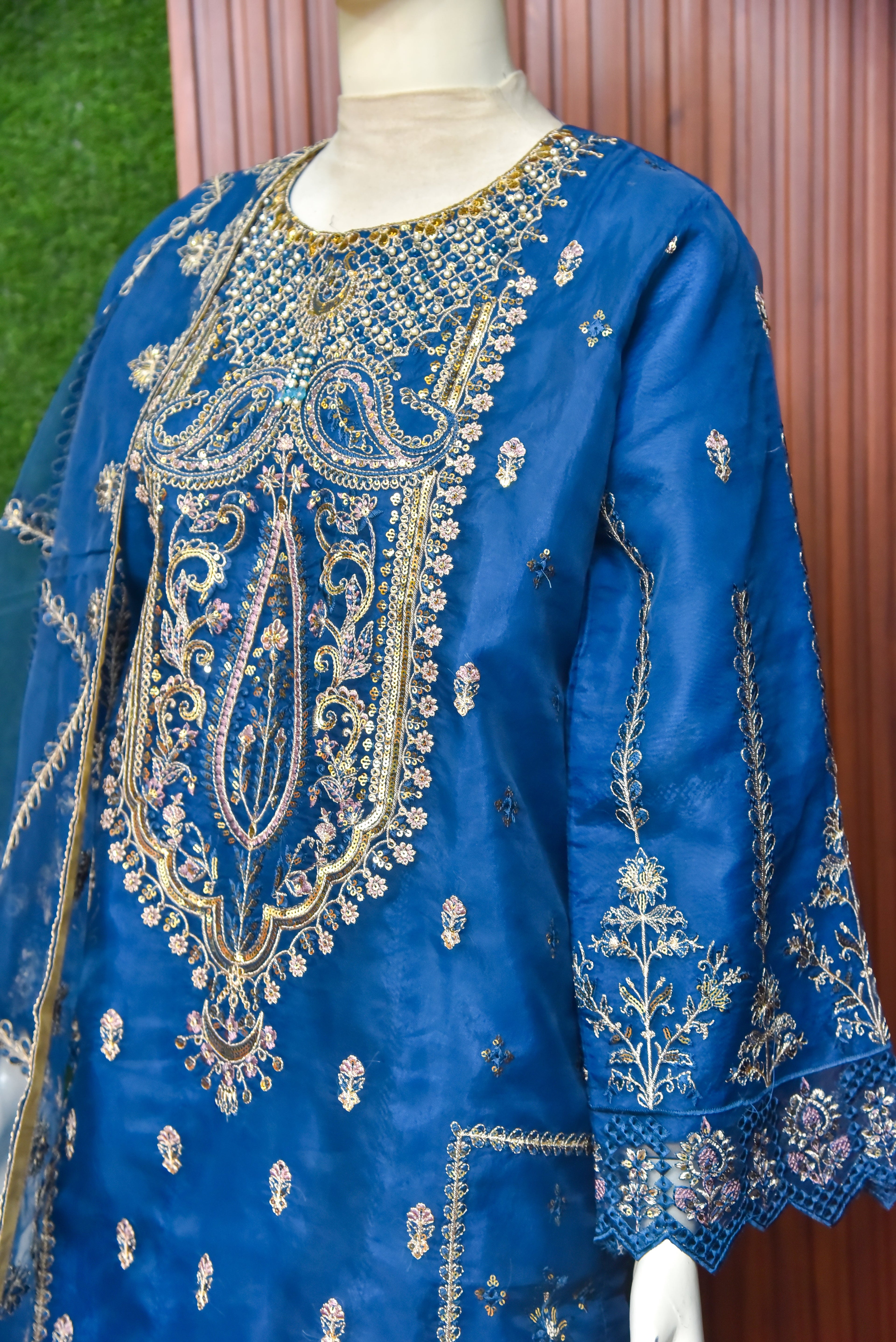 3 Piece - Embroidered Suit