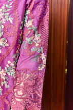 3 Piece - Embroidered PRINT Suit