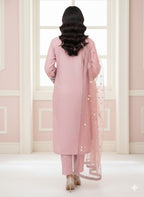 3Piece Embroidered Suit