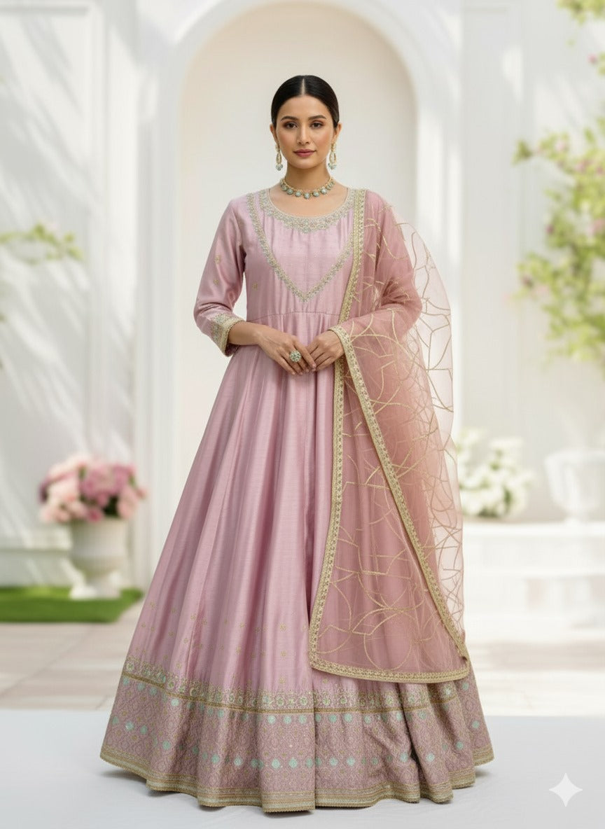 3Piece Embroidered Suit