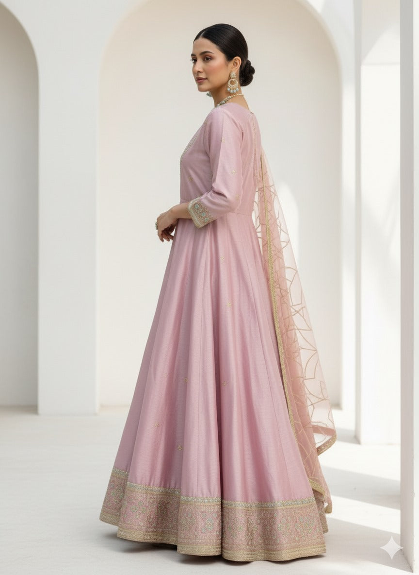 3Piece Embroidered Suit