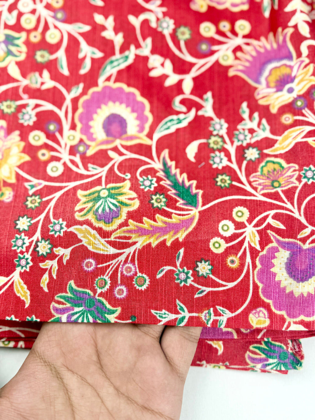 Red Chase 2Pcs Unstitched